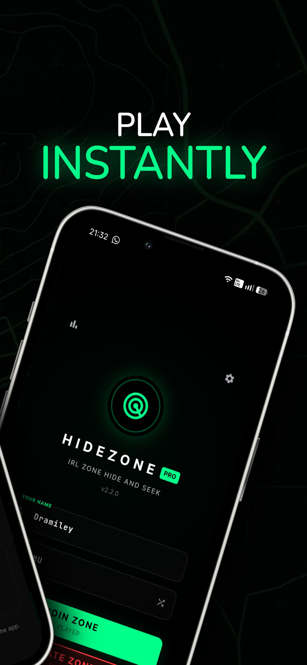 HideZone: IRL GPS Hide & Seek - screenshot 1